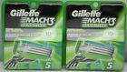 Mach3 00204 Gillette Of Sensitive Razor Blades Refill Cartridges Each 0047400002043
