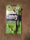 004740011015 Gillette Sensor Disposable Sensitive New