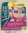0047400319103 Gillette Lot Of Venus Comfort Glide White Tea Razor Cartridges