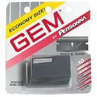 02-0213 Personna Gem Single Edge Stainless Steel Blades With Used Blade