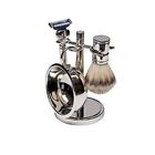 024932100065 Harry D Koenig Co 4 Piece Shave Set In Silver For Men 884467498453