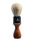 04503 American Style White Horse Hair Shaving Brush Wood Handle Imported