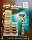 04700663084 Gillette Mach Razor Cartridges And Handle Total