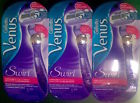 047400003996 Swirl Gillette Venus 3 Razors New 047400653429