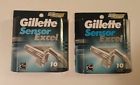 047400115584 Gillette Sensor Excel Razor Blades 20 Cartridges New In Box