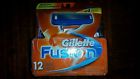 047400156583 Gillette Fusion Blades 12 Total
