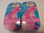 0474003004150 Gillette Two Pack Venus Comfortglide White Tea Blades Razor Cartridges
