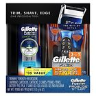 047400540637 Gillette Fusion Proglide Styler Sensitive Shave Gel Gift Set