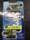 05381 Gillette Custom Plus Disposable Razor Sensitive Count Mens Shaving