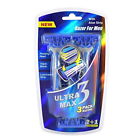 088168100626 Ultra Max Pack Razors For Men With Aloe