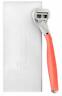 1 Flamingo New Womens Razor Set Pomelo Silver Great 854620008188