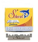 100shark 100 Pcs Shark Super Stainless Single Edge Half Blades For Barber Straight Razors