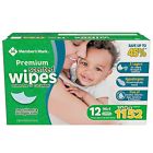 10000976 Members Mark Premium Scented Baby Wipes New Item Member