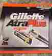 10004747 Altra Plus Gillette Lubrastrip Razors Lot Of 5 With 50 Cartridges Total