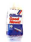 1004 Gillette Razor Good News Twin Blade Disposable Pack Rastrillo New