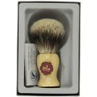 1167 Omega Hair Brushes Elegant Silver Tip Badger Shaving 793379318066