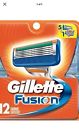 1212 Gillette Fusion 12 Pack