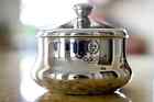 1234 Apollo Quality Products Shaving Bowl By Stainless Steel With Lid For Soap And Cream Great 784672590310