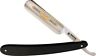 12581084 Dovo Prima Straight Razor Blade Ebony Handle Gold 871373570359