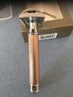 1295-r41rg Muhle Rose Gold Traditional Razor Open Comb By