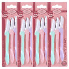 10699988214533 12pcs Eyebrow And Dermaplaning Razor Hair Removal Tools Safety For Women