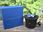 130333 Crabtree Evelyn Ebony Black Shave Shaving Bowl New 044936284820