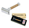 1360 K Giesen Forsthoff Timor Open Comb Safety Razor Olive Wood Handle