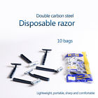 14-1064-06 Unbranded Double Carbon Steel Disposable Razor