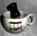 150w Ever-ready Sterilized Shaving Brush Green Black Usa Vtg And Mug 21