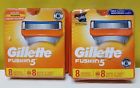 Count-16 156883 Gillette Razor Cartridge Refills New In Packaging