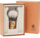 16726 Handle Brush Badger Shaving Olivewood Vie-long Tip Silver