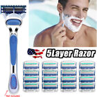 16pcs Replacements 5-layer Menfoot For Gillette Fusion Proglide Power Razor Blades