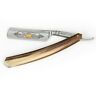 18lxc-6-8 Thiers Issard Straight Razor Cow Horn Handle 810020120677