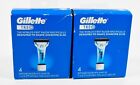 2 Gillette Treo 4 Disposable Razors With Built In Shave Gel 8 Nib