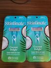 93035429 2 Skintimate Coconut Delight Womens 4 Blade Disposable Razors Ct. Each