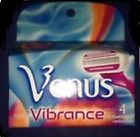 20012331 Vibrance Gillette Venus Razor Blade 4 Cartridges New In Sealed Box 047400145771