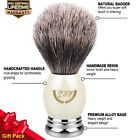 2018020801 Pan Shaving Brush Badger Best Luxury Chrome 713752187713