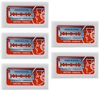 219-5pack Merkur Double Edge Blades 5 Packs With 10 Per Pack 50 Total