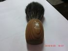21h33 Muhle Shave Brush Slightly Used Black Fibre Pine Thermawood Handle