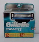 Mach3 2571 Gillette Mens Razor Blades Cartridges Made In Usa 0047400185593