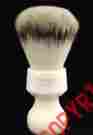Ts506a 27.5mm L Zenith Resin Handle Xl Synthetic White Shave Brush Made In Sicily S2
