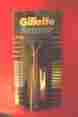 270-015 Sensor Gillette 1989 Original Razor With 3 Cartridges W Mirrored Holder New 047400121034