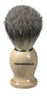 2801 Tweezerman Brand New Mens Shaving Brush With Free Stand Ships 038097280166