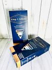 2x King C Gillette Neck Razor With 2 Cartridges Designed For And Cheeks