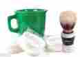 3-cake William Marvy Shave Kit 923 Brush Green Mug And Soaps