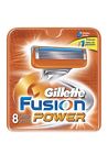 31.97 8 Blades Cartridges Msrp Fusion Power Authentic Genuine Usa Gillette