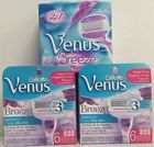 18gillette 3x6 Shaver Razor Blades Venus Breeze Women Cartridges Refills
