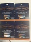91089405 4 King C. Gillette Precision Mens Razor Blade Refills Cartridges 4ct Ea