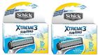 43237-2 Schick Subzero Refills Cartridges Prevent Irritation Razor Burn 0841058021100
