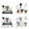 4325189886 Mens Shaving Grooming Sets Beard Shaping And Barber 687927824331